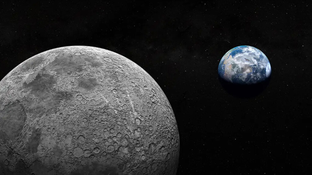 moon and earth 1